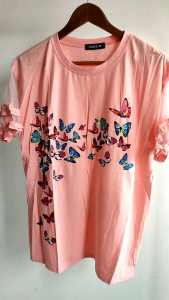 8318 PAPILO OVERSIZED TIE-OVERSIZED – BRANDED FASHION – FASHION IMPORT- JUMBO - KOREA STYLE – CASUAL – BASIC – KEKINIAN – BAJU IMPORT – TSHIRT IMPORT – IMPORT KASUAL