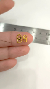 KOKOT S/ KAITAN S PERAK 925 ASLI LAPIS MAS