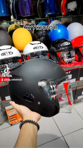 HELM KYT KYOTO SOLID ORIGINAL BANYAK PILIHAN WARNA