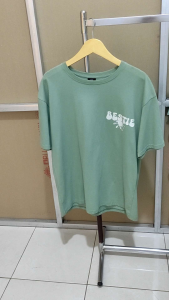 Kaos Oversized Tshirt Bestie Gambar Depan Belakang Kaos Oversize Wanita/Pria