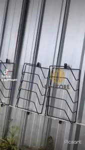 Rak Tutup Panci & Rak Tempel Dinding: Organisasi Dapur Praktis