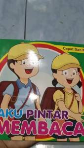 buku aku pintar membaca jilid 332 halaman (19×27cm)