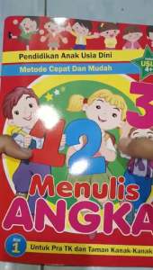 Buku Metode Cepat Dan Mudah Menulis Angka jilid 1(19×27cm)