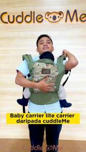 Baby Carrier CUDDLEME Lite (4 months Baby to 20kg Toddler )Ergronomic Lightweight