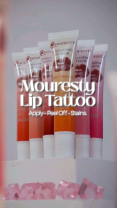 MOURESTY Liptatto: Lipstik Peeling Tahan Lama