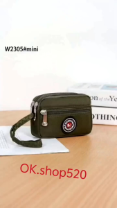 OK Hot Item Cute Womens Fashion Small/Large Coin Purse 3Zippers Wallet With Handle Casual Women Cosmetic Pouch