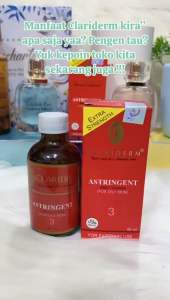 (BISA COD) Toner clariderm 60 ML