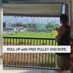 (10ft x 12ft)ROLL UP/ROLL DOWN with PULLEY & ROPE INSTALL LOWEST PRICE DIRECT SUPPLIER