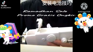 Mesin Jahit Mini Portabel: Genggam Murah & Otomatis