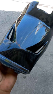 cover tutup mesin Vario 125 old karbon