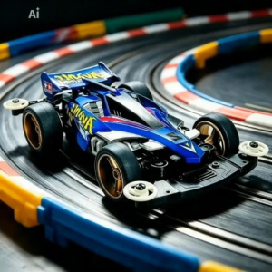 Tamiya Avante Mk.II Mini 4WD MS Chassis Pro Series 2 with Double Motor 58-Piece Layout 2-Color Wheels Racing Design and Propulsion System.