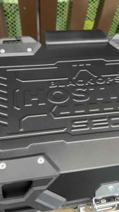 SEC 45LITERS ALLOY TOP BOX with Backrest & Baseplate