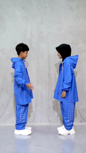 JAS HUJAN ANAK KARAKTER TEBAL ELASTIS BY KRM