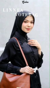 LINNEA TOTEBAG BY GABIA  LINNEA BAG BY GABIA  TOTEBAG LINNEA  TAS KULIAH  TAS REMAJA  TAS TRAVELING  TAS WANITA  TAS KULIAH  TAS GURU  LINNEA TOTE BAG