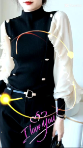 TM K1754 Blouse Marcy Knit Import