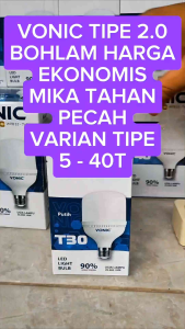 BOHLAM LED / LAMPU LED CAHAYA PUTIH VONIC