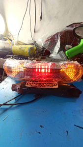 Santo youngky custom projects Stoplamp Running Honda ADV PNP