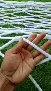 Jaring Pengaman Gedung Proyek 8mm Lubang 10cm