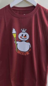 Tshirt kids kaos atasan oblong sablon gambar MIXUE anak cewek cowok usia 1-12tahun