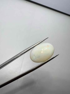 5065-ĐÁ OPAL ÚC TRẮNG ĐỤC (THIÊN NHIÊN ) KHÔNG XỬ LÝ HIỆU ỨNG NHẸ. (((Lỗi đáy rất nhỏ)))