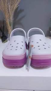 Crocs Classic Stacked Clog Grapeberry M4/W6 | Original US Import | Platform Clogs