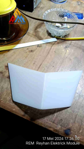 papan stoplamp running nmax old bahan aklirik