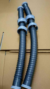 ท่อเกลียวในผ่า 45 ซม. พร้อมเส้นลวดหนาทน ยางกันซึม 2 ชิ้น