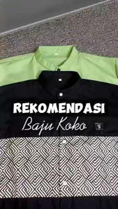 Baju Koko Lengan Pendek Terbaru 2025 Kekinian Termurah / Baju Koko Pria Dewasa Lengan Pendek