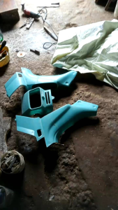 Replika Body Yamaha Champ: Desain Motor Retro yang Mengagumkan