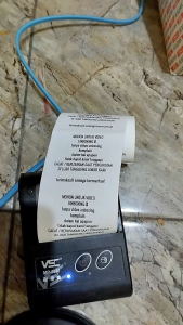 Kertas Label Thermal Stiker 57 x 30 x 5 METER PRINTER LABEL STICKER 58 MM HARGA PER 1 ROL