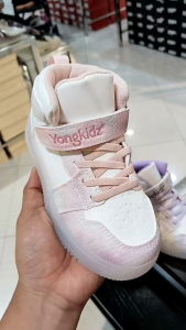 YONGKIDZ‼️ sepatu sneakers casual anak tinggi cewek comfort
