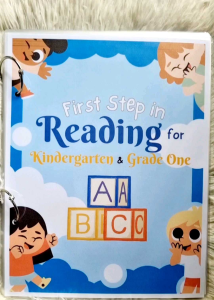 First step in Reading for Kindergarten and Grade 1
