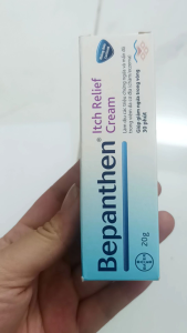 Kem bôi giảm ngứa mẩn đỏ Bepanthen Itch Relief Cream – Chàm khô da cơ địa dị ứng an toàn phụ nữ có thai cho con bú