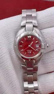 SEIKO PERPETUAL CALENDAR ระบบQuartz ตัวเรือนสแตนเลส นาฬิกาผู้หญิง มือสองของแท้