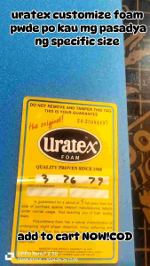 URATEX CUSTOMIZE 3x21x41 & 3x21x42 w/ Corduroy Cover