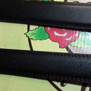 สายเปล่าเข็มขัดออโต้ขนาด32มมและ37มมหนังอินตารี่ของนอก