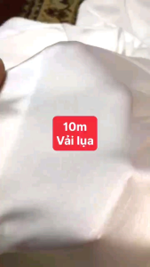 Vải lụa Satin trắng loại 1