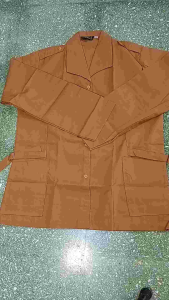 seragam sekolah Pramuka guru pembina/ gesper lengan panjang