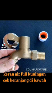 Keran Tembok Taman Engkol kuningan 1/2 inch | CGL
