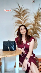 Desain Elegan untuk Acara Formal: DRES MANOHARA PANJANG MOTIF VANESA