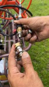 ข้อต่อฟรี ฟรียอย ตัวฟรีสายพ่นยา ขนาดเกลียว 2 หุน ใช้กับ เครื่องพ่นยา