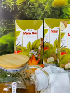 Trà Lá Mâm Xôi Hộp 30 Túi Lọc Điều Kinh Tốt Cho Chị Em Phụ Nữ