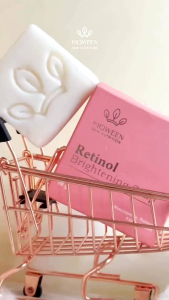 Sabun Retinol Hiqween: Sabun Pemutih Wajah BPOM 80gram