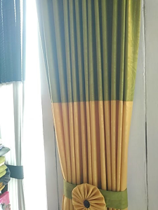 gorden ikat gorden jendela gorden pita gorden kupu kupu kombinasi katun lengkap besi setik almunium