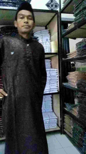 GAMIS PRIA/JUBAH PRIA DEWASA KANCING DEPAN 3 (size M L xL xxL)