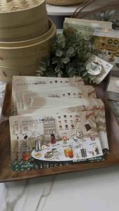 Sticker Design Malaysia Cultural Kopitiam Drinks Menu (BUY 10 FREE 1) Perfect Loop