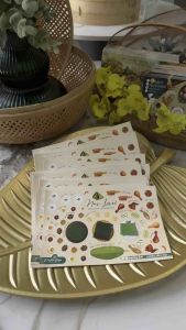 Sticker Design Malaysia Popular Dish Nasi Lemak DIY Plate Waterproof Sticker （BUY 10 FREE 1）