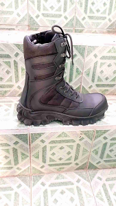 SEPATU KULIT PDL PRIA DESAIN TERBARU JATAH TNI-POLRI SECURITI STAIL TOE