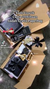 Hampers Kado Ulang Tahun Cowok, Souvenir Wisuda, dan Gift Box