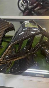 Yamaha MT09 V1 MT09 V2 Tank Side Cover Carbon Fiber